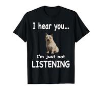 Cairn Terrier Dog - Cairn Terrier T-Shirt, Men, Black, Medium