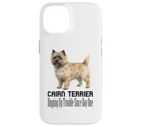 Cairn Terrier Dog Digging Up Trouble Since Day One Pet Case for iPhone 14