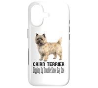 Cairn Terrier Dog Digging Up Trouble Since Day One Pet Case for iPhone 17
