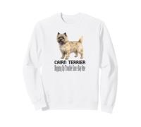Cairn Terrier Dog Digging Up Trouble Since Day One Pet Sweatshirt