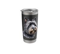 Cairn Terrier Dog Stainless Steel Insulated Tumbler