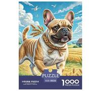 Cairn Terrier Jigsaw Puzzles Great Gift for Adults 1000 Piece Family Challenging Toys Home Decoration Dog Jigsaw Puzzle for Adults And Kids 38x26cm/1000pcs