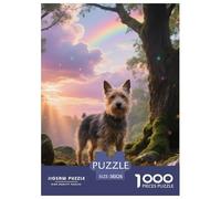 Cairn Terrier Jigsaw Puzzles Puzzles for Adults Kids. 1000 Piece Great Gifts Challenge Toy Educational Game Home Decoration for Educational Games Gifts 38x26cm/1000pcs
