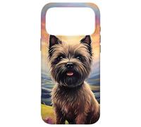Cairn Terrier Rainbow Bridge Cute Memorial Puppy Dog Art Case for iPhone 17 Pro Max
