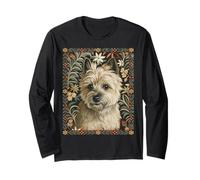 Cairn Terrier with Cute and Curious Expression Long Sleeve T-Shirt