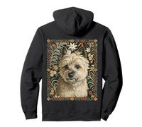 Cairn Terrier with Cute and Curious Expression Pullover Hoodie