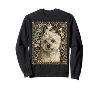 Cairn Terrier with Cute and Curious Expression Sweatshirt