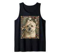 Cairn Terrier with Cute and Curious Expression Tank Top