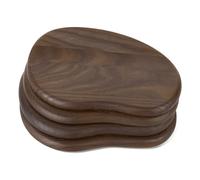 Cairn wooden presentation boards - Set of 4 Brown one size
