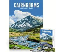 Cairngorms National Park Jigsaw for Adults1000 Pieces Clear Thinking Casual Relaxation Precise Edges Thoughtful Gift (50x75cm)