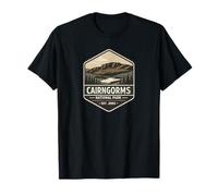 Cairngorms National Park Scotland Mountains Hiking Skiing T-Shirt