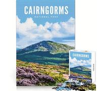 Cairngorms National Park Teenagers Puzzles 1000 Piece Jigsaws Boost Memory Mind Soothing Fun Quality Cut Ideal Present (38x52cm)