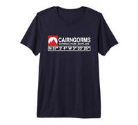 CAIRNGORMS Scotland GPS Coordinates T-Shirt Premium T-Shirt