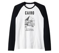 Cairo City Landmark Victory Raglan Baseball Tee