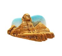 Cairo Egypt 3D Sphinx Pyramid Fridge Magnet Tourist souvenir Travel Sticker,Egypt Refrigerator Magnet,Home and Kitchen Decoration Collection from China