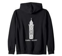 Cairo, Egypt Al Qahirah Tour Tourists Egyptians Vacation Zip Hoodie