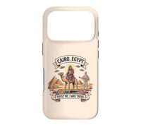 Cairo Egypt Bigfoot UFO Conspiracy Humor Case for iPhone 17 Pro