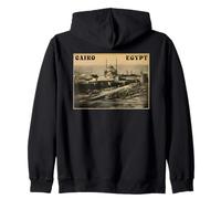 Cairo Egypt Panoramic View Citadel of Saladin Zip Hoodie