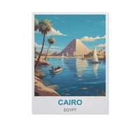 Cairo Egypt,paper Jigsaw Puzzle 1000 Pieces Adult Toys Decompression Game(50x70cm)-BI35