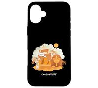 Cairo Egypt Souvenir Kids Egyptian woman saying Ahlan Hello Case for iPhone 16 Plus