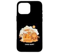 Cairo Egypt Souvenir Kids Egyptian woman saying Ahlan Hello Case for iPhone 16 Pro Max