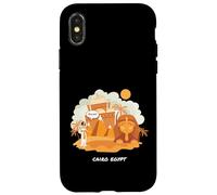 Cairo Egypt Souvenir Kids Egyptian woman saying Ahlan Hello Case for iPhone X/XS