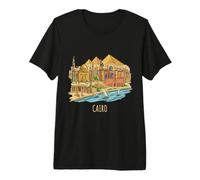 Cairo Egypt Travel Souvenir City Landmark Gift Premium T-Shirt