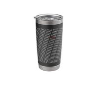 Cairo - Minimalist All Over Repeating Text Egypt Lover Stainless Steel Insulated Tumbler