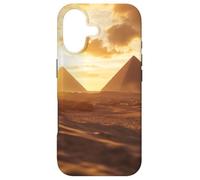 Cairo Pyramids Golden Desert Horizon Egypt Sunset Case for iPhone 17