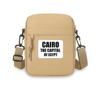 Cairo The Capital Of Egypt Crossbody Bag Cell Phone Purses Handbag Shoulder Mini Bag