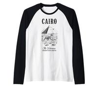 Cairo The Victorious City Travel Raglan Baseball Tee