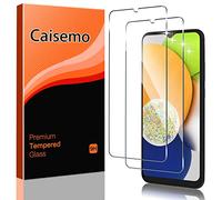 Caisemo 2 Pack For Samsung Galaxy A03, A02S, A04, A04S, Tempered Glass Screen Protector,9H Hardness, Anti Scartch,Soft Touch
