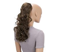 CAISHA 18" Hairpiece Ponytail Extensions Voluminous Wavy Brown PH18