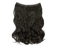 CAISHA 20" 1 Weft Extension With Elastic Band Hair Extensions Hairpiece Wavy Brunette E111-1
