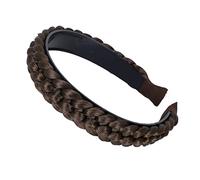 CAISHA Headband Ponytail Braided Hair piece Hair band Hair Accessories Light Brown HR8