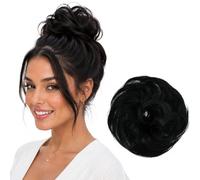 CAISHA Synthetic Scrucnhie Bun Hair Piece Chignon Dark Brown G2B