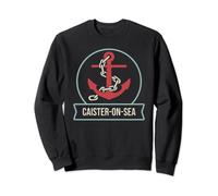 Caister-on-Sea - Ship's Anchor - Fun seafaring idea Sweatshirt