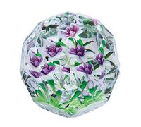Caithness Glass Lampwork-Forever Fuchias-Limited Edition, Multi, 9 x 9 x 7.5 cm