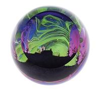 Caithness Glass Landmarks Northern Aurora Paperweight | Single | 80mm x 85mm | Handmade in Scotland | Encapsulates The Dazzling Phenomenon in Abstract Swirls| Ornamental | Boxed | Gift