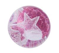 Caithness Glass Little Stars Pink Paperweight | Pink | 50mm x 50mm | Handcrafted in Scotland | Handmade Paperweight | Commemorate Special Moments with This Glass Star Sculpture | Ornamental | Boxed