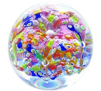 Caithness Glass Millefiori - Fingal's Cave Miniature Paperweight | Handcrafted in Scotland | Ornament
