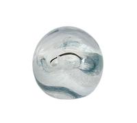 Caithness Glass Mooncrystal Silver Paperweight