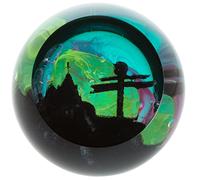 Caithness Glass Northern Aurora-John O'Groats-New, Multi Coloured, One Size