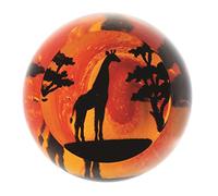 Caithness Glass On Safari Giraffe Paperweight | Single | 80mm x 80mm | Handmade in Scotland | The elegant Giraffe glides through the Sahara | Ornamental | Boxed | Gift for family or friends