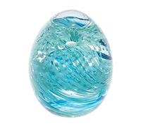 Caithness Glass Piece Crystal Blessings Paperweight, Blue