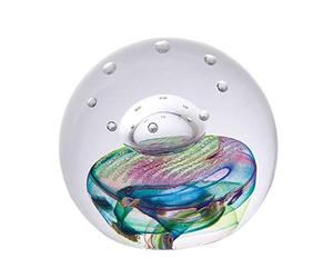 Caithness Glass Piece Crystal Day Dreamer Wonderful World Paperweight, Multi-Coloured