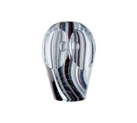 Caithness Glass Piece Crystal Sarah P Art Glass George Twit Twoo Paperweight, Multi-Coloured