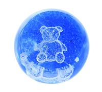 Caithness Glass U17098 Special Moments-Teddy Blue, Multi Coloured, One Size