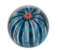 Caithness Glass World War 1-Poppy Crown, Multi, 8 x 8 x 7.5 cm