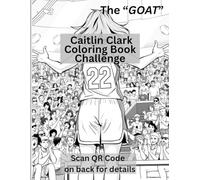 Caitlin Clark coloring Book: Rookie of the year the "Goat"